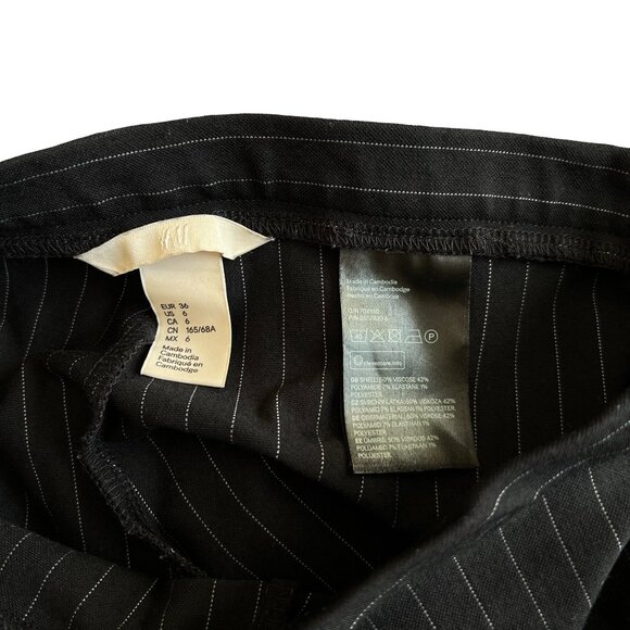 H&M Striped Ruffle Wide Pants - Picture 3 of 3